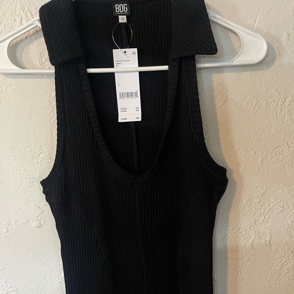 BDG Black Sleeveless Mini Dress - Picture 8 of 8